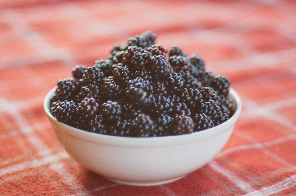 blackberries